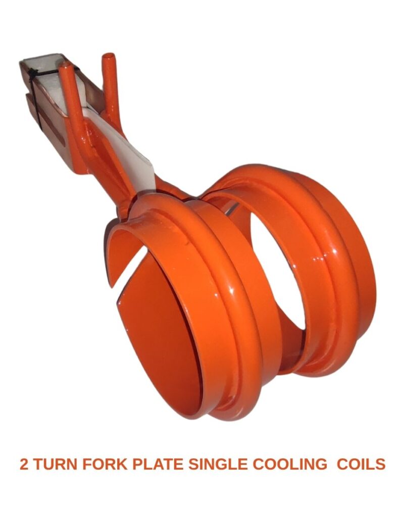2 turn fork plate single cooling coils