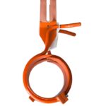 Split induction coil for ERW tube and pipe mill high frequency welding system